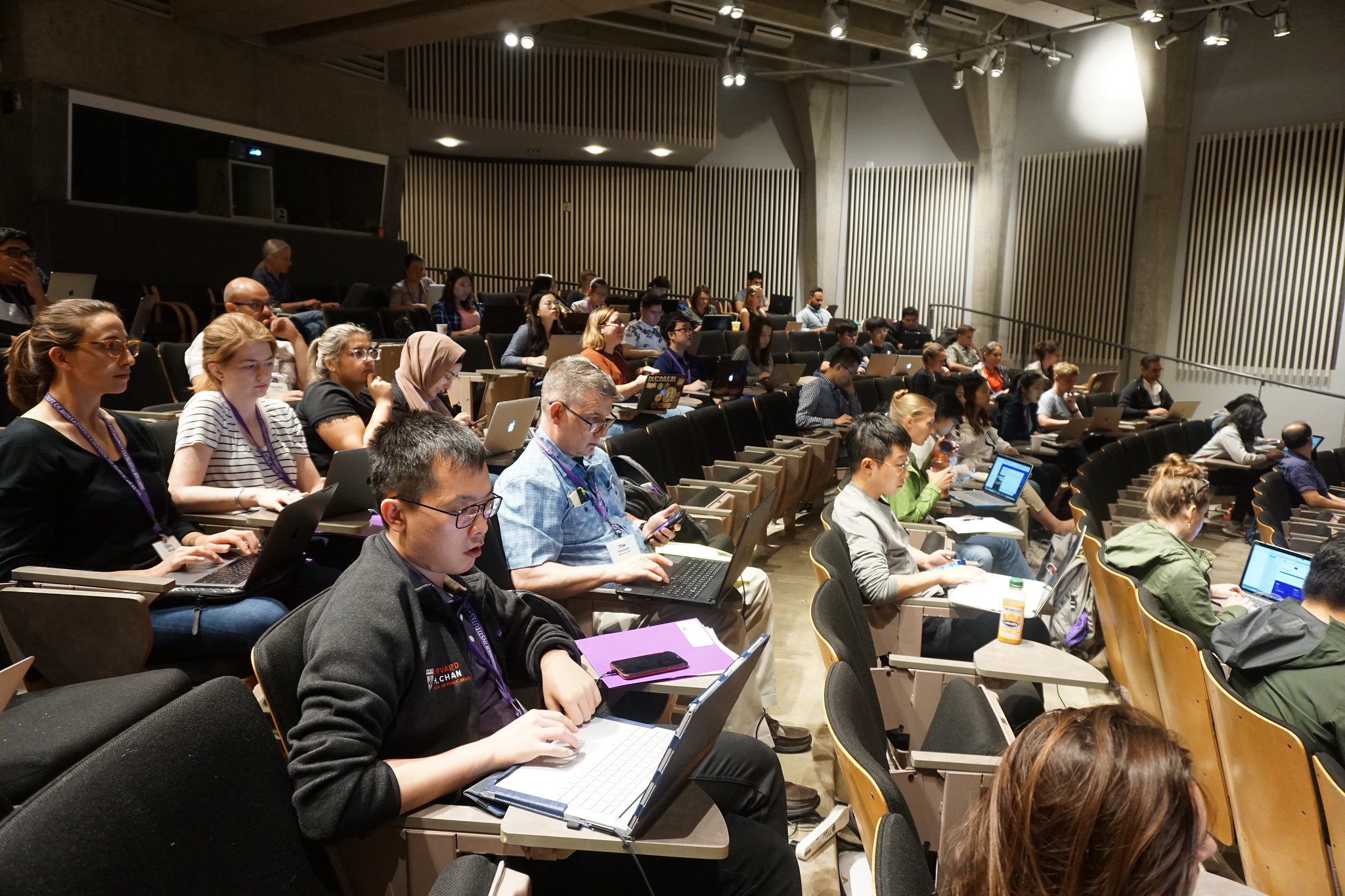 Students with Laptops